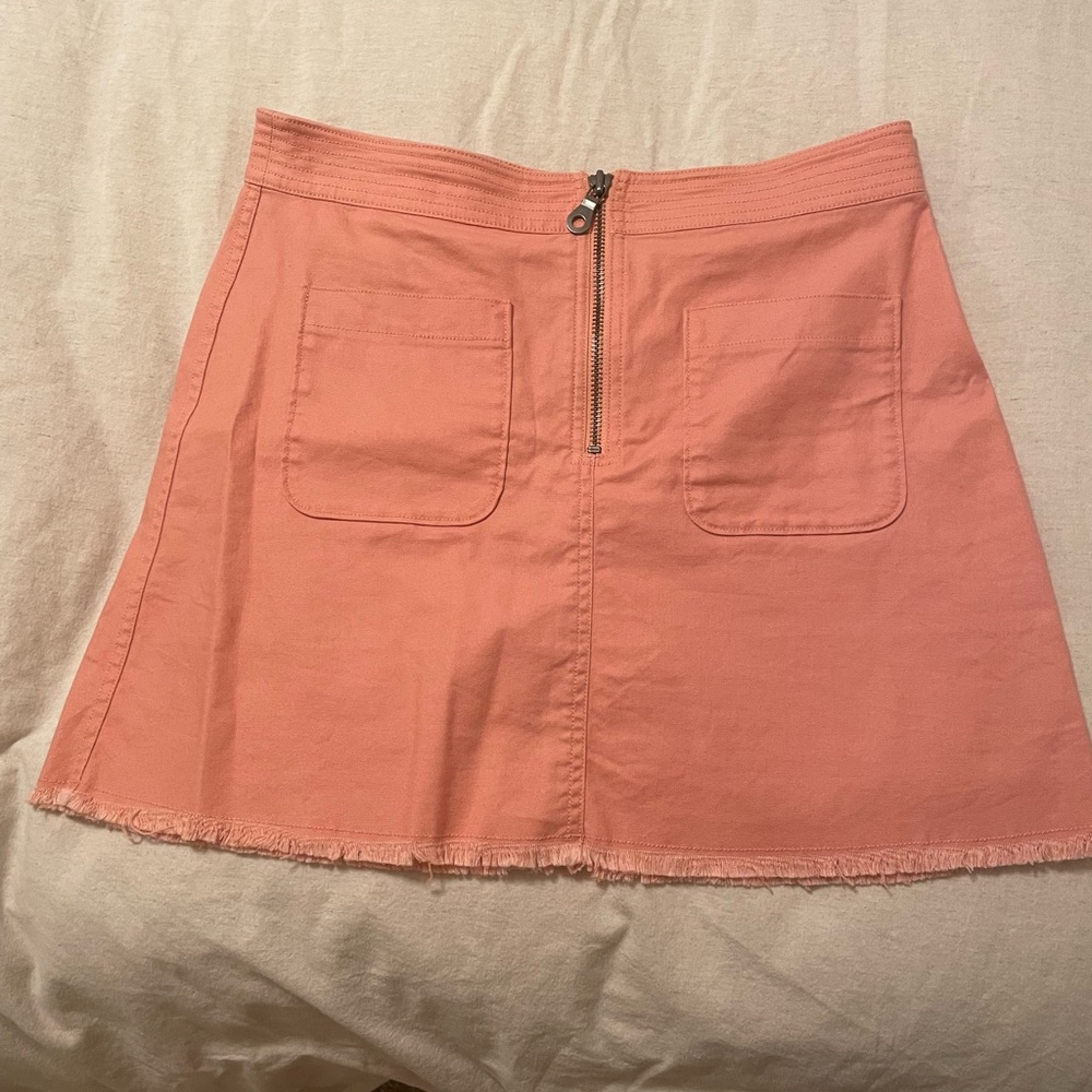 Madewell canvas skirt, size 6